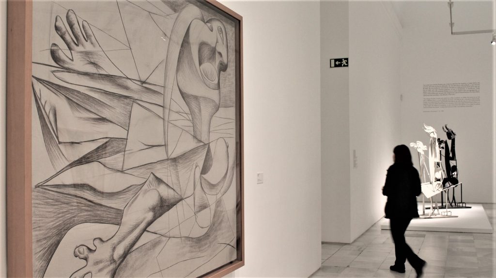 Exposición 'Piedad y terror en Picasso: el camino a Guernica'. Foto: Sonia Aguilera.