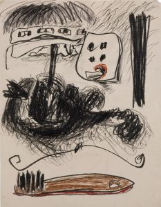 Lee Lozano, Sin título, ca. 1961. The Estate of Lee Lozano. Cortesía de Hauser & Wirth.