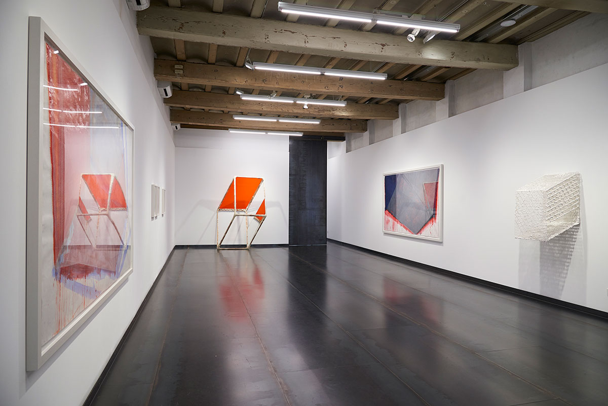 J.P. Croft en la Galería Senda.