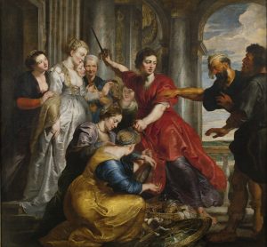 Pedro Pablo Rubens. Aquiles descubierto por Ulises y Diómedes, 1617-1618.