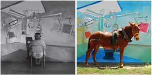 Adriana Bustos, Anabella y su ilusión, 2008. De la serie Ilusiones. Producción MUSAC. Cortesía de la artista y galería Bacelos.