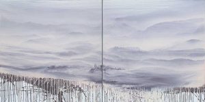 Luís Coquenão, Díptico, 2017.