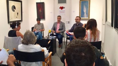 En la presentación de la temporada 2017-2108, celebrada en la Galería de Arte Dolors Junyent, el presidente del GGAC, Gabriel Pinós, ha recordado que "el arte es universal, no tiene fronteras. El arte siempre une nunca separa".