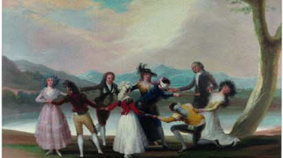 Francisco de Goya. La gallina ciega, 1788.© Museo Nacional del Prado.