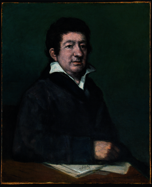 Goya. Retrato de Moratín. Museo de Bellas Artes de Bilbao.