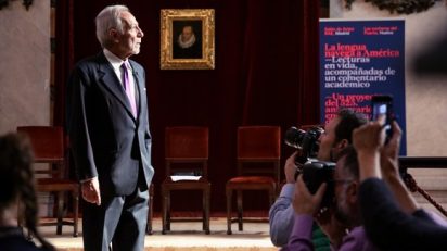 El académico y actor José Luis Gómez es el director del proyecto 'La lengua navega a América'.