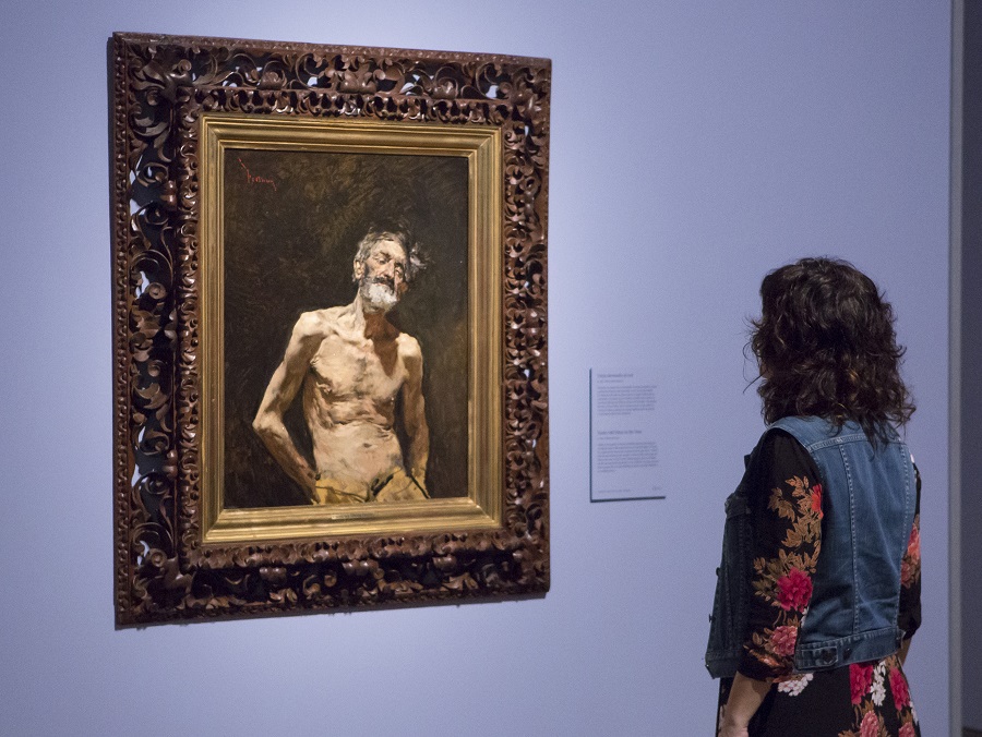 Imagen de las salas de la exposición “Fortuny (1838-1874). Foto © Museo Nacional del Prado. Image of the exhibition galleries “Fortuny (1838-1874). Photo © Museo Nacional del Prado.