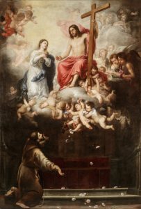 El jubileo de la Porciúncula. Murillo.