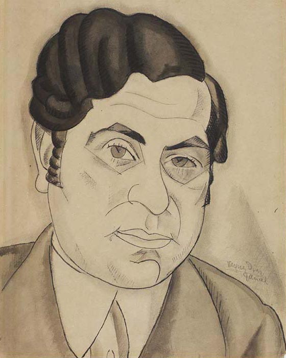 Daniel Vázquez Díaz. 'Ramón Gómez de la Serna'. 1923.