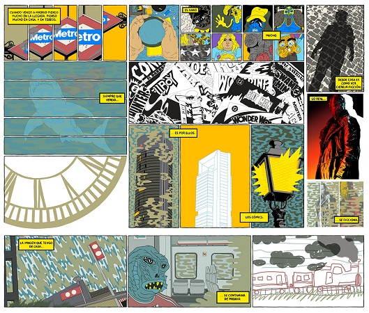 Victor Puchalski. La ciudad en viñetas.