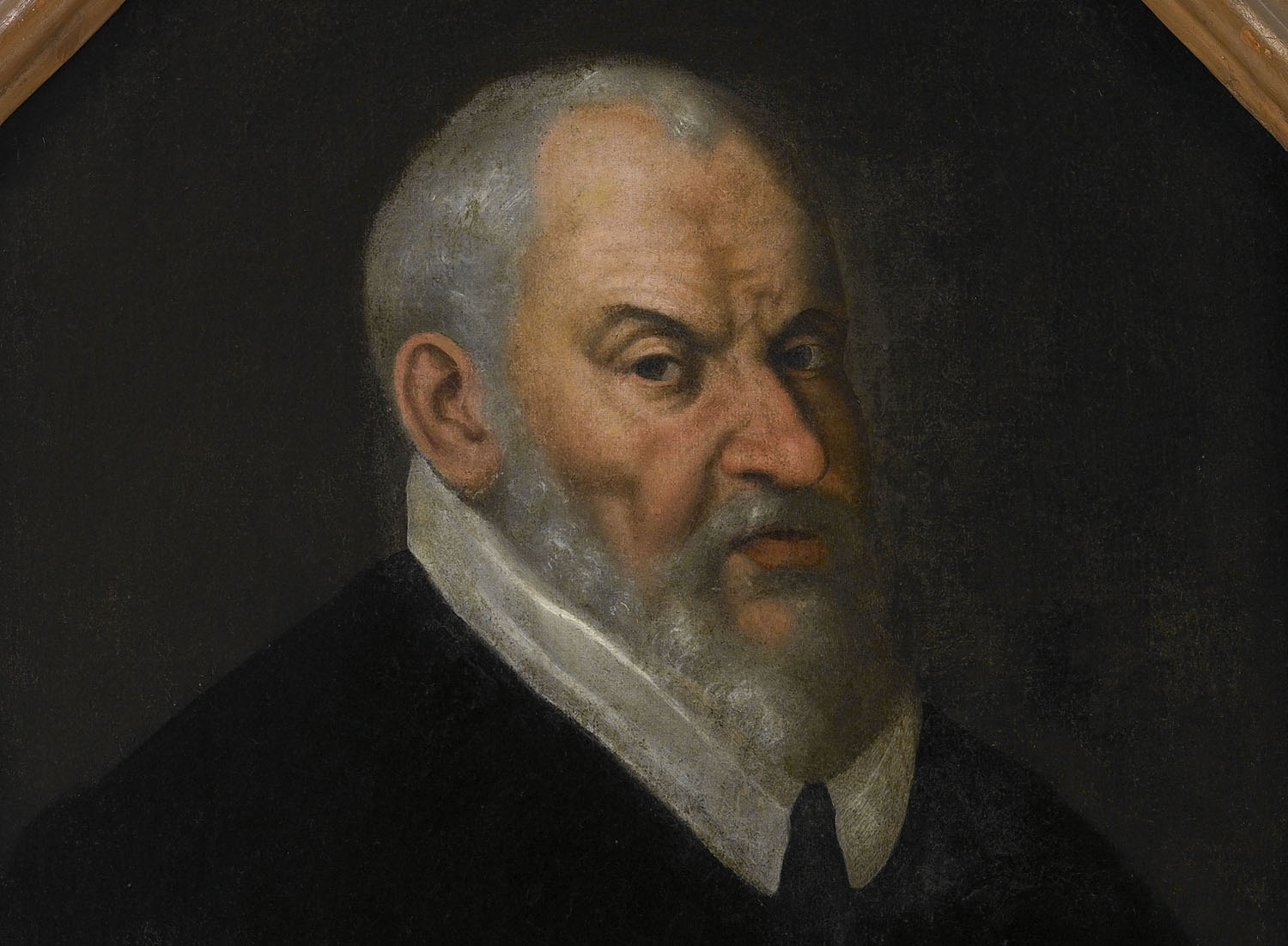 Retrato de Juanelo Turriano; Anónimo español, último cuarto del s. XVI. Óleo sobre lienzo. Museo Civico «Ala Ponzone» (Cremona), Rub. A. 440.