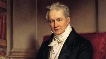 Alexander von Humboldt, pintado por Joseph Stieler, 1843.