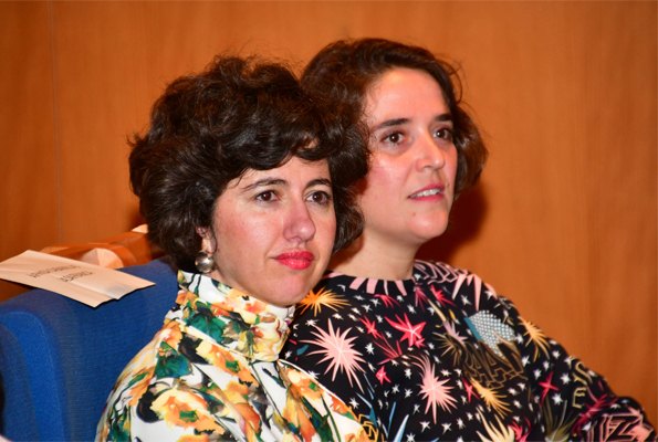 En primer plano, María África Cabanillas Casafranca.