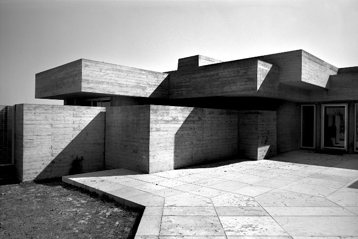 Vivienda unifamiliar Somosaguas, Arq. Javier Carvajal, 1969. ©Archivo Paco Gómez / Fundación Foto Colectania.