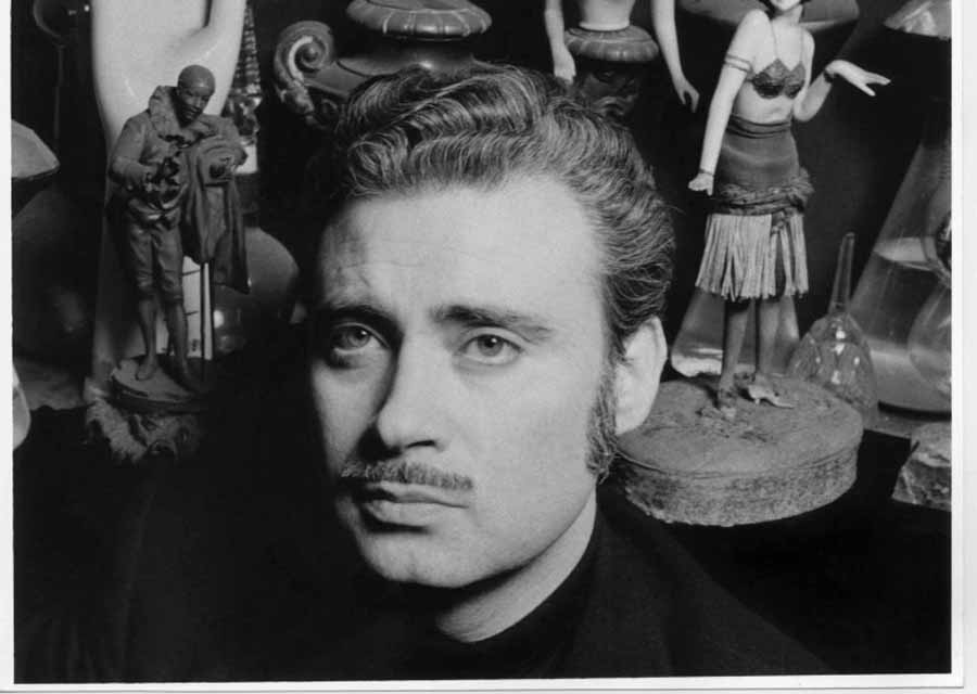 Eugeni Forcano. Autorretrato en su estudio (detalle). Barcelona 1970. Etapa de reportero - revista "Destino" © Eugeni Forcano.