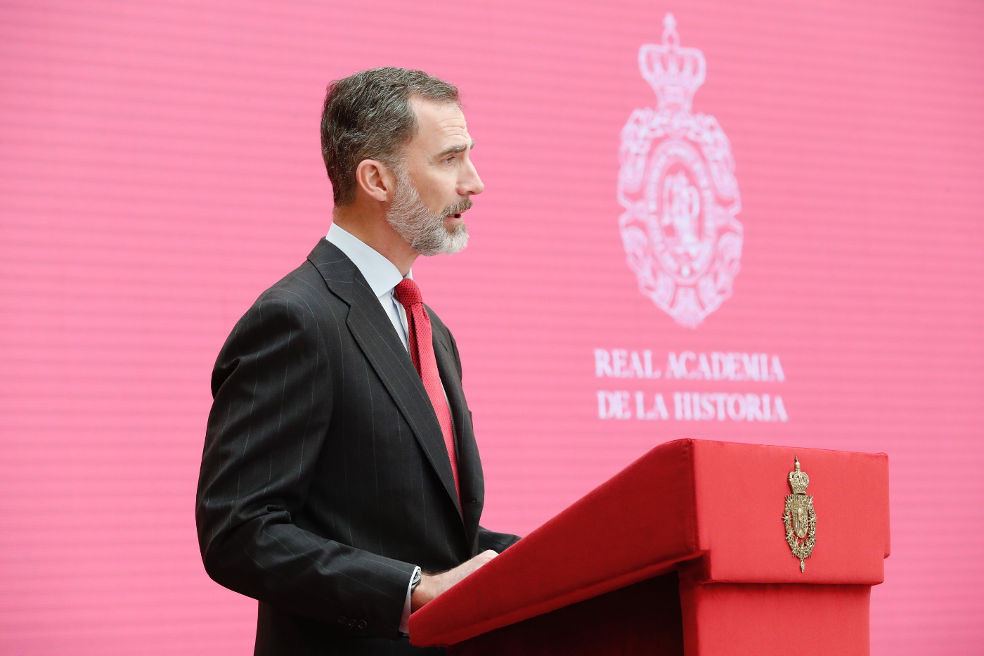 El Rey durante su intervención. © Casa de S.M. el Rey.