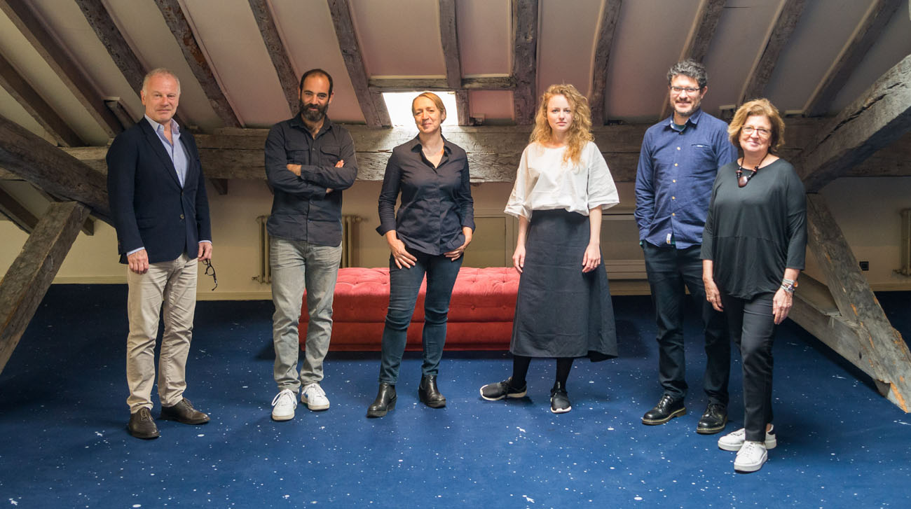 Jurado de la XXVI edición de las Becas Internacionales de Artes Plásticas de la Fundación Botín. Foto: Gerardo Vela.