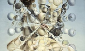 Salvador Dalí. Gala Placídia. Galatea de les esferes, 1952. © Salvador Dalí, Fundació Gala-Salvador Dalí, VEGAP, Barcelona, 2018.