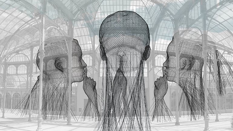 Jaume Plensa, Invisibles, 2018.
