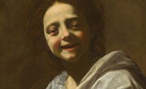 Retrato de niña con paloma de Simon Vouet. 1620 – 1622. Colección particular.