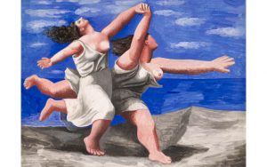 Pablo Picasso. 'Dos mujeres corriendo en la playa (La carrera). Dinard, verano 1922'. Musée national Picasso-Paris. © RMN-Grand Palais (Musée national Picasso-Paris) / Mathieu Rabeau. © Sucesión Pablo Picasso, VEGAP, Madrid, 2018.