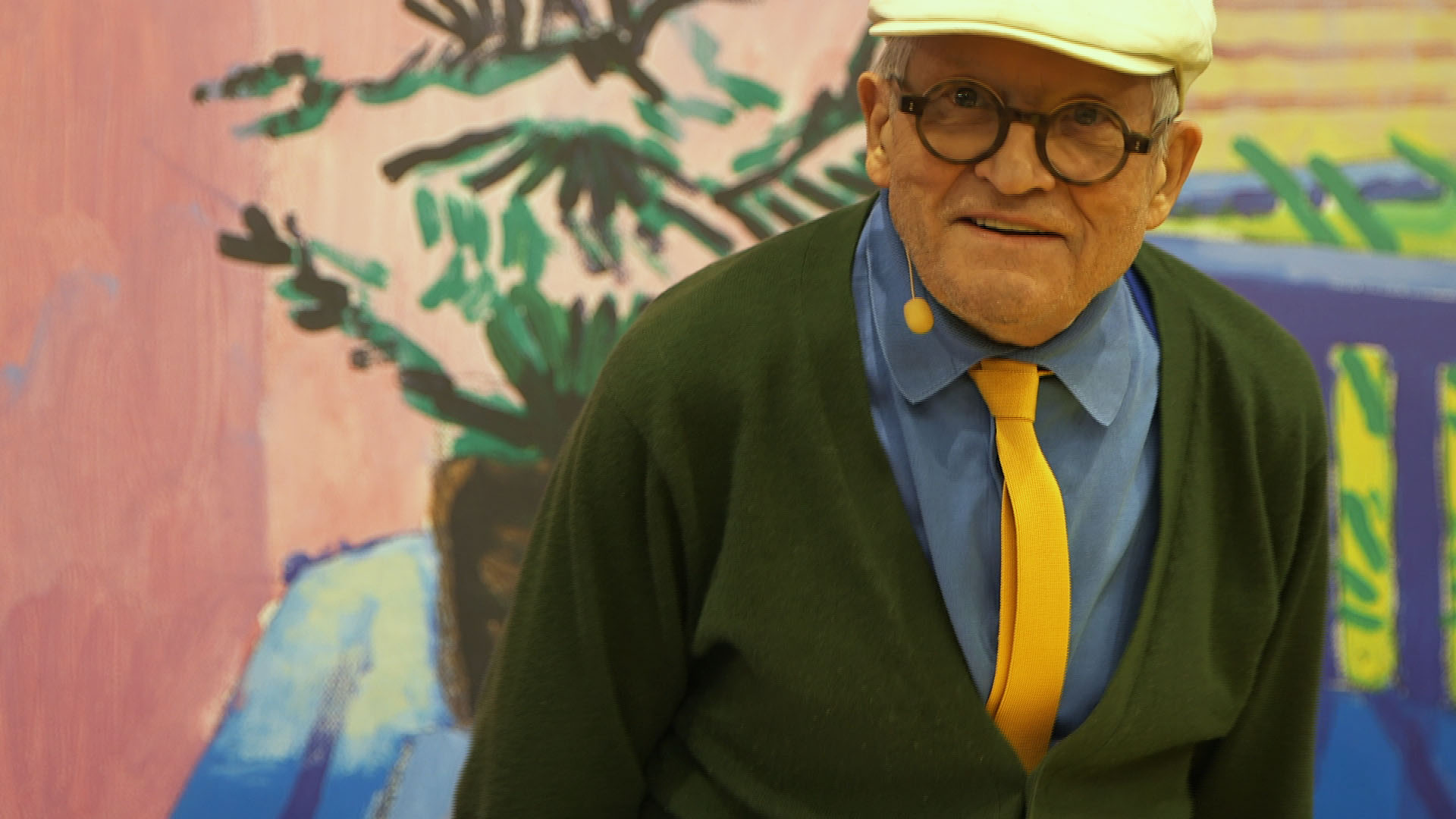 David Hockney (2017) de Michael Trabitzsch. © Prounenfilm.
