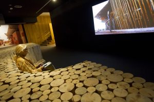 Exposición 'Francis Kéré. Elementos primarios'. Museo ICO. ©Luis Domingo.