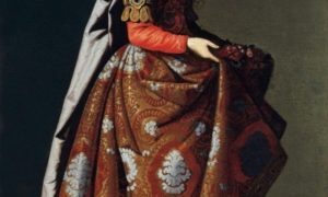 Francisco de Zurbarán. Detalle de Santa Casilda, c. 1635. © Museo Nacional Thyssen-Bornemisza.