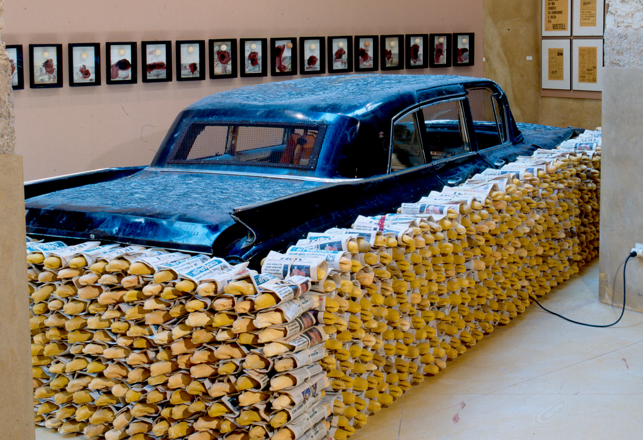 Wolf Vostell, Energía, 1973. Colección Fluxus-Donación Gino Di Maggio. Museo Vostell. Malpartida.