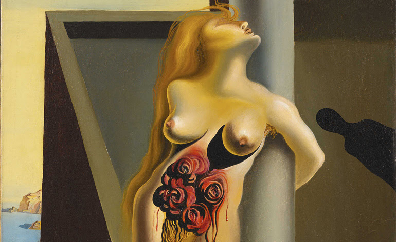 Salvador Dalí. Les roses sanglantes (detalle), 1930. Colección de Arte ABANCA.