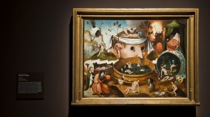 El Diablo, tal vez. El mundo de los Brueghel. Museo Nacional de Escultura.