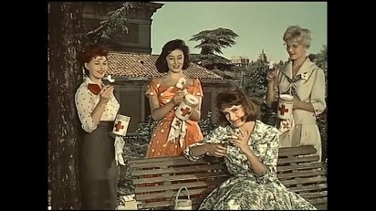 'Las chicas de la Cruz Roja' de Rafael J. Salvia, 1958. Producida por Asturias Films. Imágenes cedidas por Video Mercury Films.