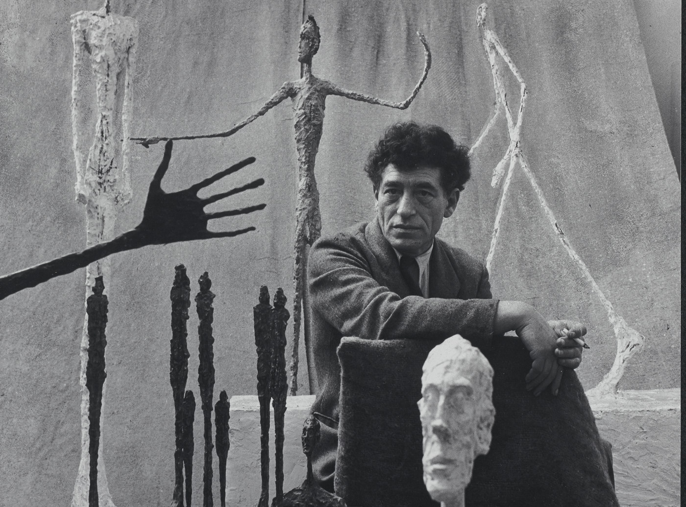 Alberto Giacometti, 1951. Fotografía de Gordon Parks. Fondation Giacometti, París. © The Gordon Parks Foundation.