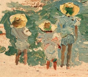 Joaquín Sorolla. Niños en la playa.