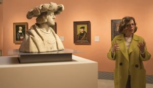 María Bolaños, directora del Museo Nacional de Escultura.