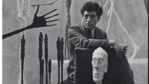 Alberto Giacometti, 1951. Fotografía de Gordon Parks. Fondation Giacometti, París. © The Gordon Parks Foundation.