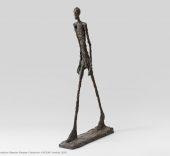 Hombre que camina II, 1960. Alberto Giacometti.