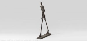 Hombre que camina II, 1960. Alberto Giacometti.