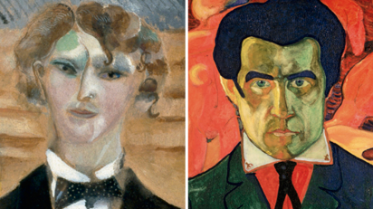 Retratos de Chagall y de Malévich / Fundación MAPFRE.