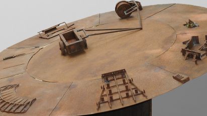 Juan Muñoz, Al norte de la tormenta, 1986. Courtesy IVAM, Institut Valencià d’Art Modern.