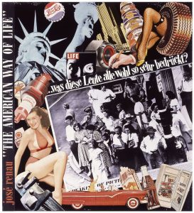 JOSEP RENAU. Just what are all these People so worried about. Serie The American Way of Life, 1965.