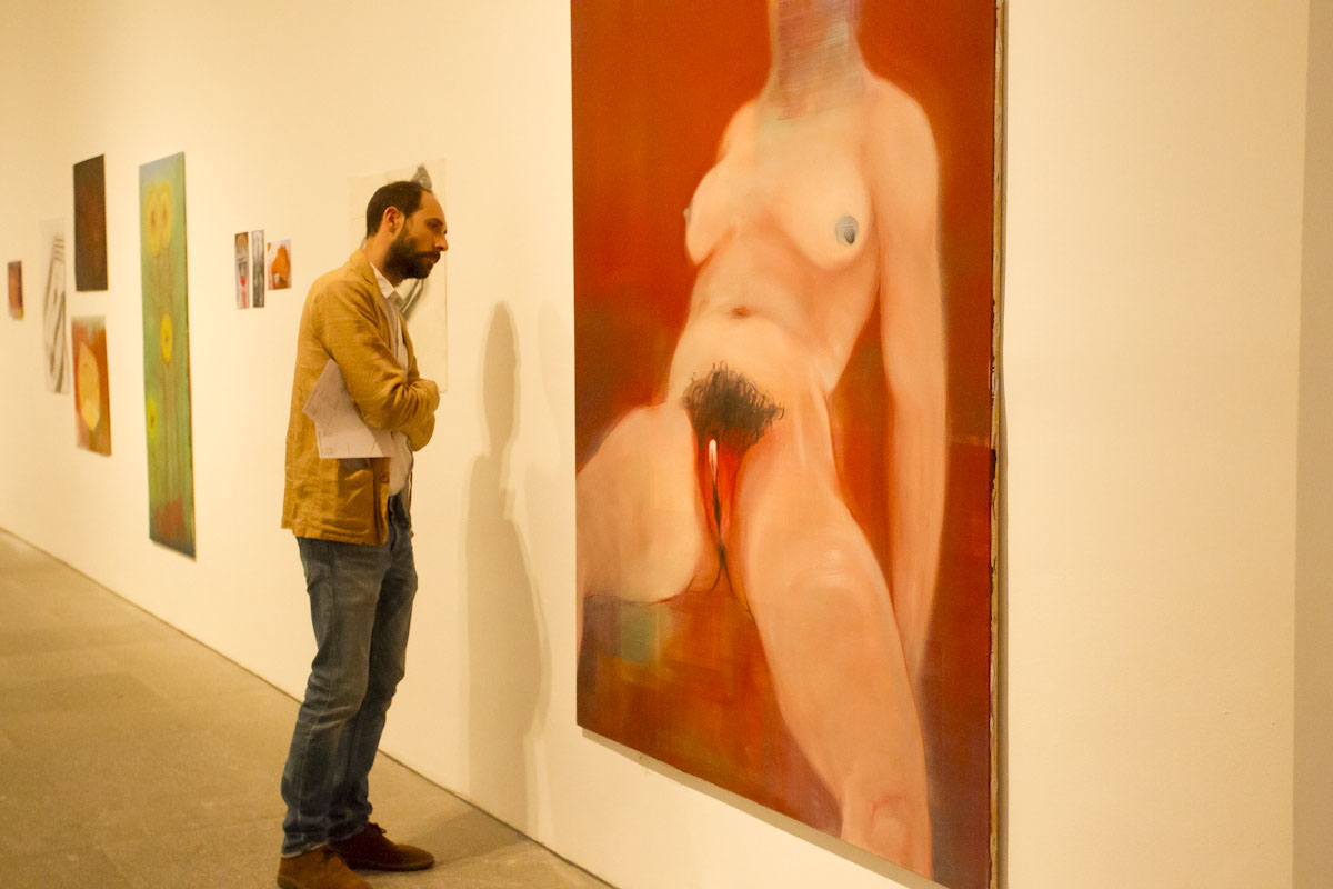 Miriam Cahn. Todo es igualmente importante. ©Luis Domingo.