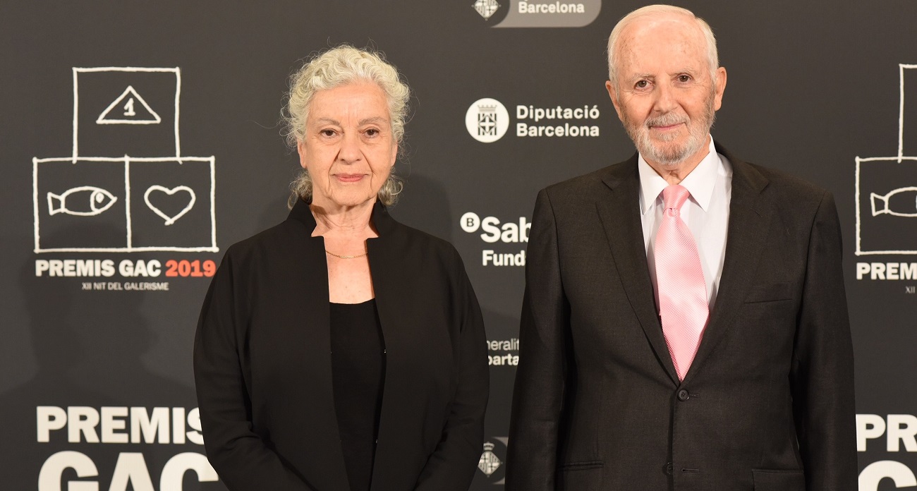 Àngels Ribé y Fernando Pinós. Premis Honorífics GAC 2019. © Jordi Estruch.