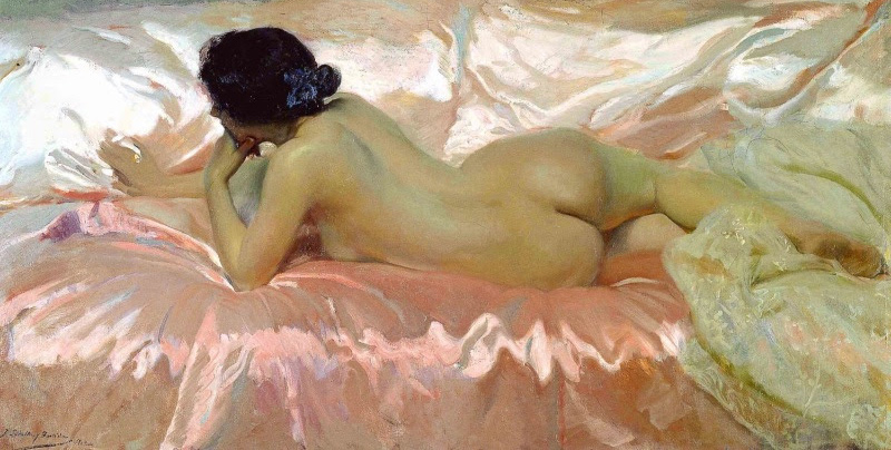 Joaquín Sorolla. 'Desnudo de mujer' (1902).