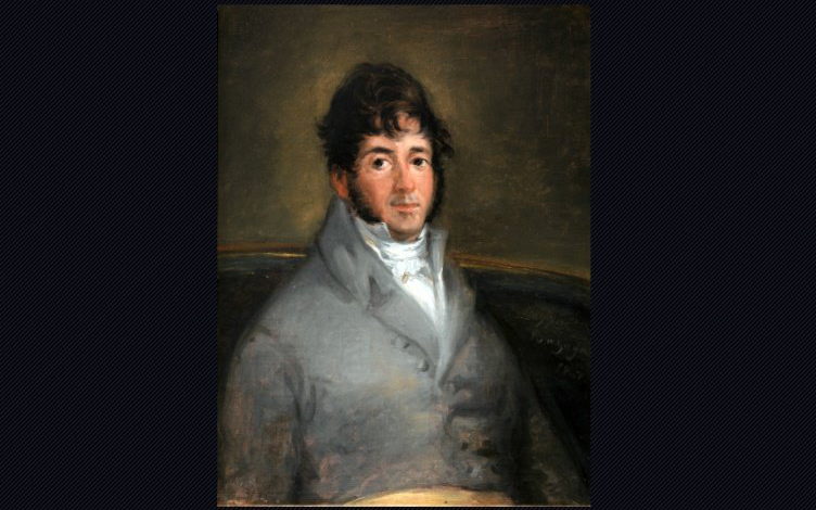 'El actor Isidoro Máiquez' de Francisco de Goya. 1807. Museo Nacional del Prado.