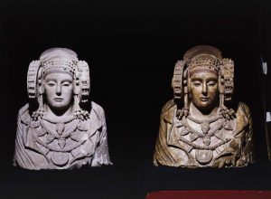 Dama de Elche restaurada. Museo Arqueológico Nacional (Madrid).