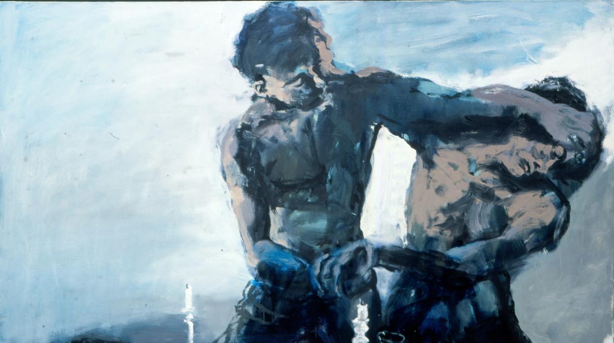 SIMON EDMONDSON. DURING SUPPER (DETALLE), 1987. © VEGAP, MADRID, 2019.