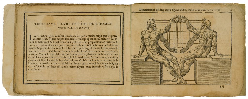 Livre de Pourtraicture, [s.l.: s.n., s.a.] JEAN COUSIN (h. 1522-1594) 33 hojas de texto y 29 estampas (entalladura) Madrid, MNP, Biblioteca, Bord/65 / Livre de Pourtraicture, [s.l.: s.n., s.a.] JEAN COUSIN (h. 1522-1594) Madrid, MNP, Biblioteca, Bord/65.