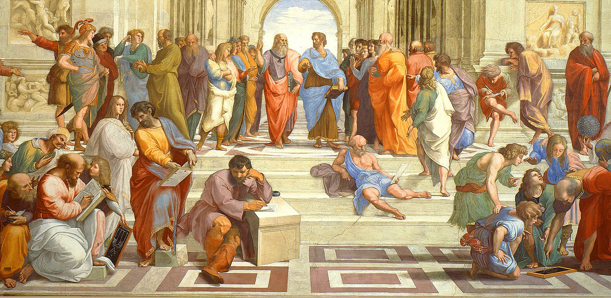 la escuela de atenas