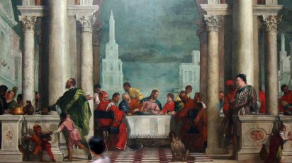 Banquet in the House of Levi by Paolo Veronese - Accademia - Venice 2016 (2).